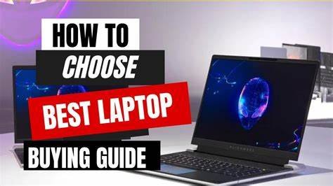 How to Choose the Right Laptop